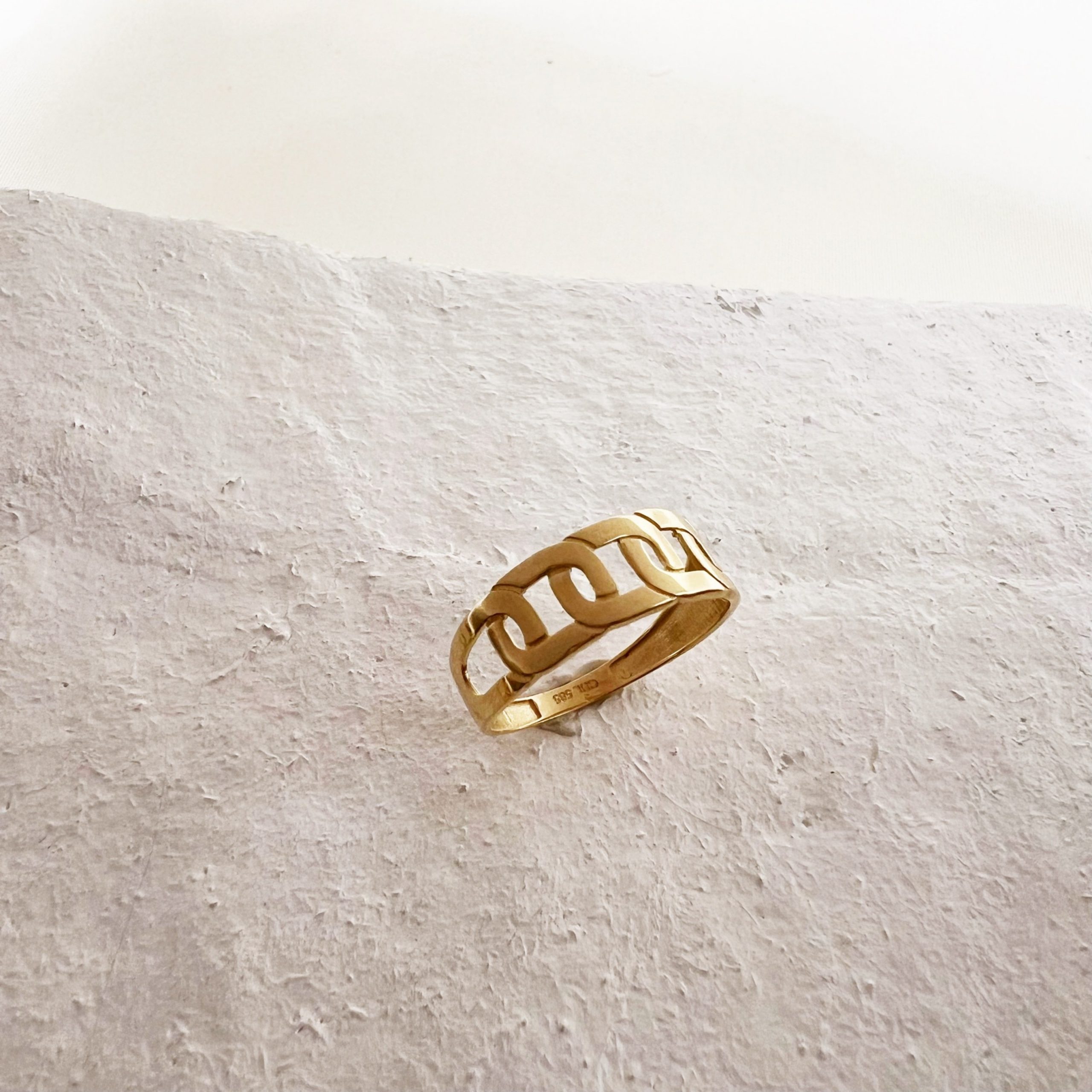 טבעת גורמט מונרו זהב 14 קראט – תמונה 6