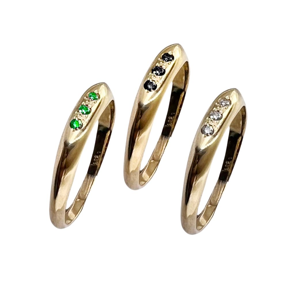 טבעת אלזה זהב 14 קראט – תמונה 11