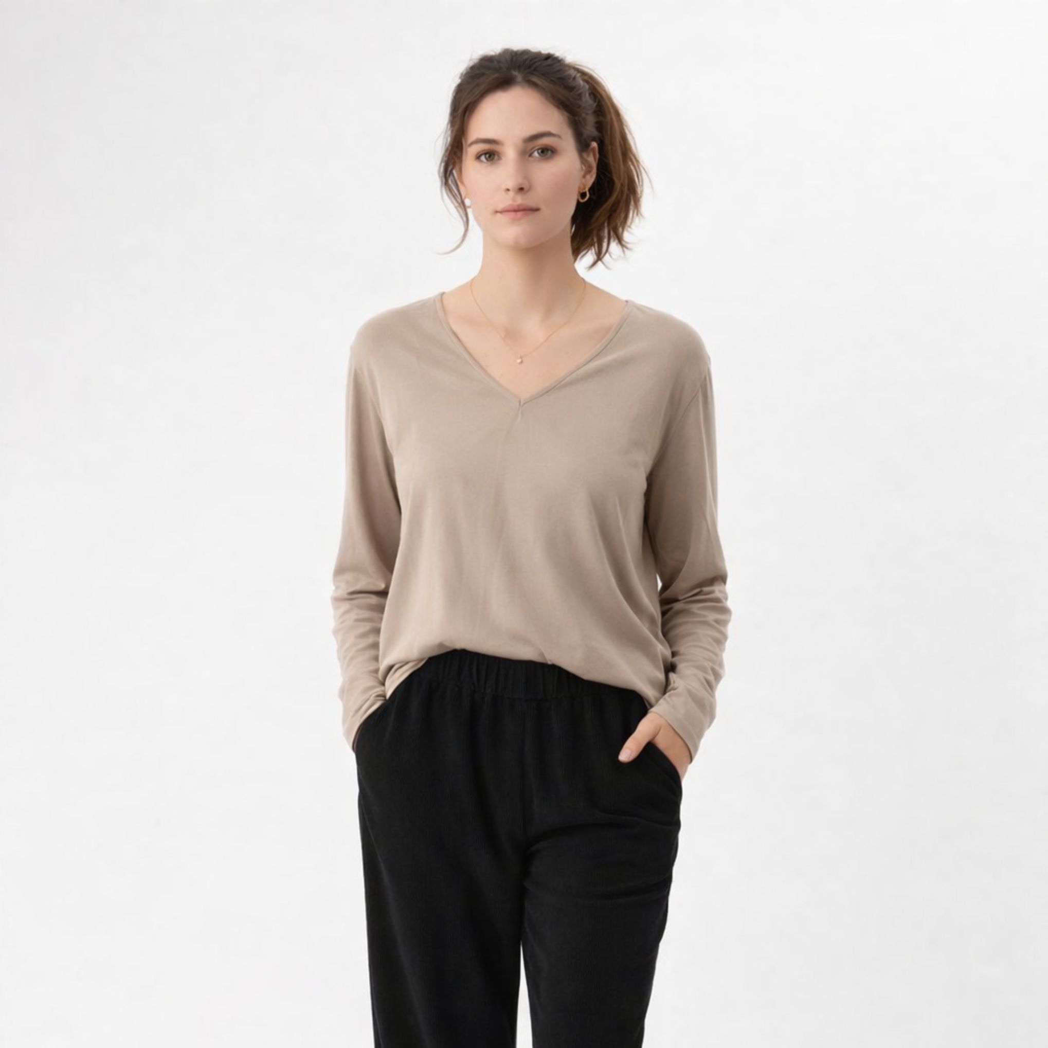 חולצה וי תמרה – תמונה 7