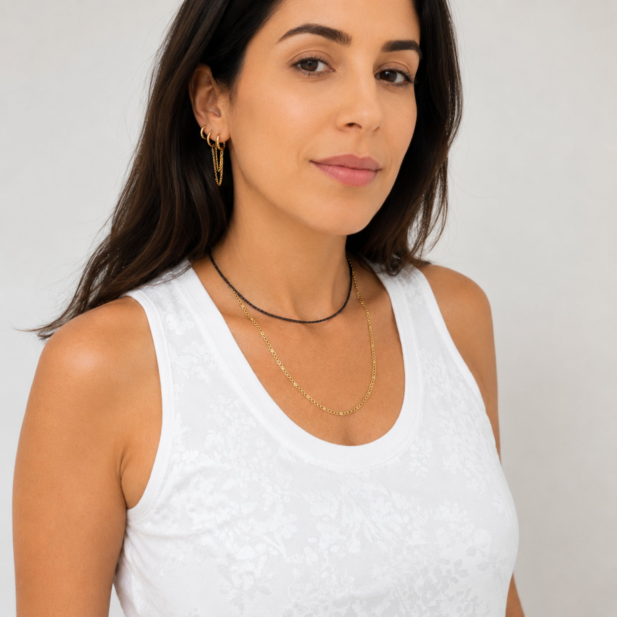 שרשרת טקסס זהב 14 קראט – תמונה 5